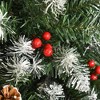Christmas Tree Premium Artificial Hinged Xmas Trees with Pine Cones & Red Berries Christmas Decoration, Easy Assembly - 4 of 4