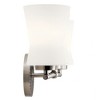 Kichler Lighting Brianne 3 - Light Vanity in  Classic Pewter - 4 of 4