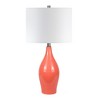 Hudson and Canal 28.25" Tall Porcela Table Lamp with Fabric Shade - 2 of 4