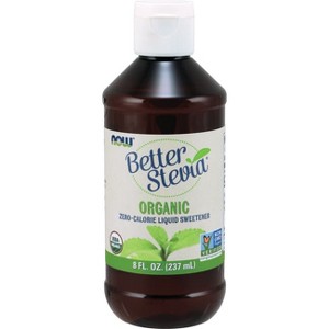 NOW Better Stevia Organic Liquid Sweetener 8 fl Ounce (237 ml) Liquid - 1 of 2