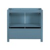 36 inch bathroom vanity storage cabinet with customizable shelves - 2 of 4