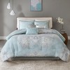 Leslie Reversible Cotton Sateen Comforter Set 7pc - image 2 of 4