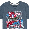 Boys' - Marvel - Captain America Sticker Style Short Sleeve Graphic T-Shirt - 2 of 4