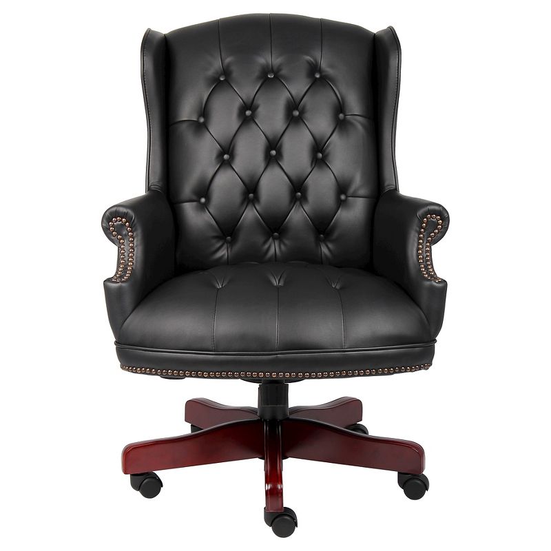 Wingback Traditional Chair Black - Boss Office Products, 5 of 10