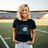 Simply Sage Market Women's Team Halftime Distressed - Green Short Sleeve Graphic Tee - 2 of 4