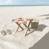 Marta Barragan Camarasa Flamingos Pattern with Cactus Folding Stool - Deny Designs - 3 of 3