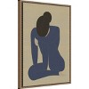 Amanti Art Woman in Thought by Incado Framed Wall Art Print - 2 of 4