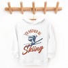 I'd Rather Be Skiing - Toddler Hoodie - 3 of 4