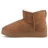 Journee Women's Noa Pull On Round Toe Cushioned Bootie Slippers - 2 of 4