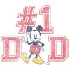 Mens Mickey & Friends Father's Day Mousey #1 Dad Tank Top - 2 of 4