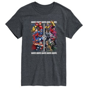 Men's - Marvel - Super Heroes Vs Villains Short Sleeve Graphic T-Shirt - 1 of 4