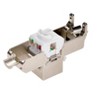 Monoprice Cat6A RJ-45 Keystone | FTP, Toolless, 180-Degree, Die Cast, Shielded - Entegrade Series - 4 of 4