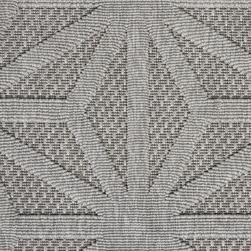 Nourison Palamos Textured Modern Outdoor Area Rug, 4 of 10
