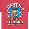 Boys' - Garfield - Want You To Have A Happy Fourth Short Sleeve Graphic T-Shirt - 2 of 4