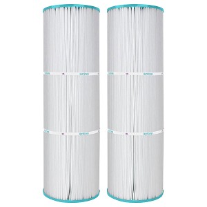 Hurricane Replacement Spa Filter Cartridge for PLB-S-100, Unicel C-5397, Filbur FC-2792, Rainbow, Waterway, and Leisure Bay S2/G2 Spa 100, 2 Pack - 1 of 4