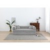 77.9" Corduroy Convertible Sofa Bed with Folding Mattress - 4 of 4