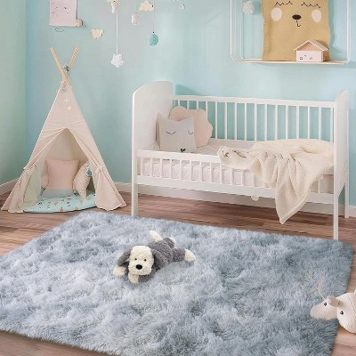 3x5 Fluffy Area Rugs for Living Room Bedroom, Soft Shag Kids Rug Small Carpet Home Decor