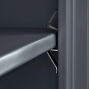 Sandusky Lee 36"Wx18"Dx72"H Welded Bookcase Charcoal - 2 of 2