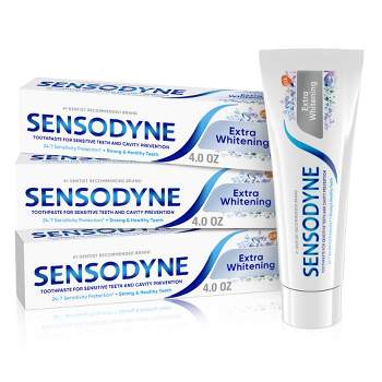 Sensodyne Extra Whitening Toothpaste - 12oz/3pk
