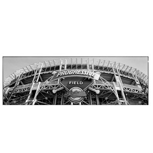 Trademark Fine Art -Progressive Field by Preston-8x24 Ready to Hang Art - 1 of 1
