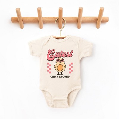 The Juniper Shop Cutest Chick Around Baby Bodysuit