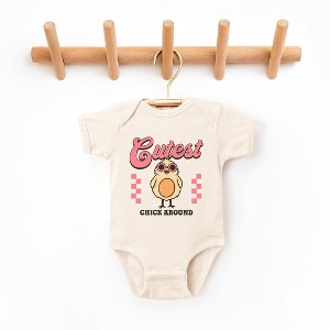 The Juniper Shop Cutest Chick Around Baby Bodysuit - 1 of 2
