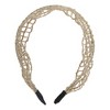 Unique Bargains Bohemian Wide Headband Beige Light Brown 1 Pc - 3 of 4