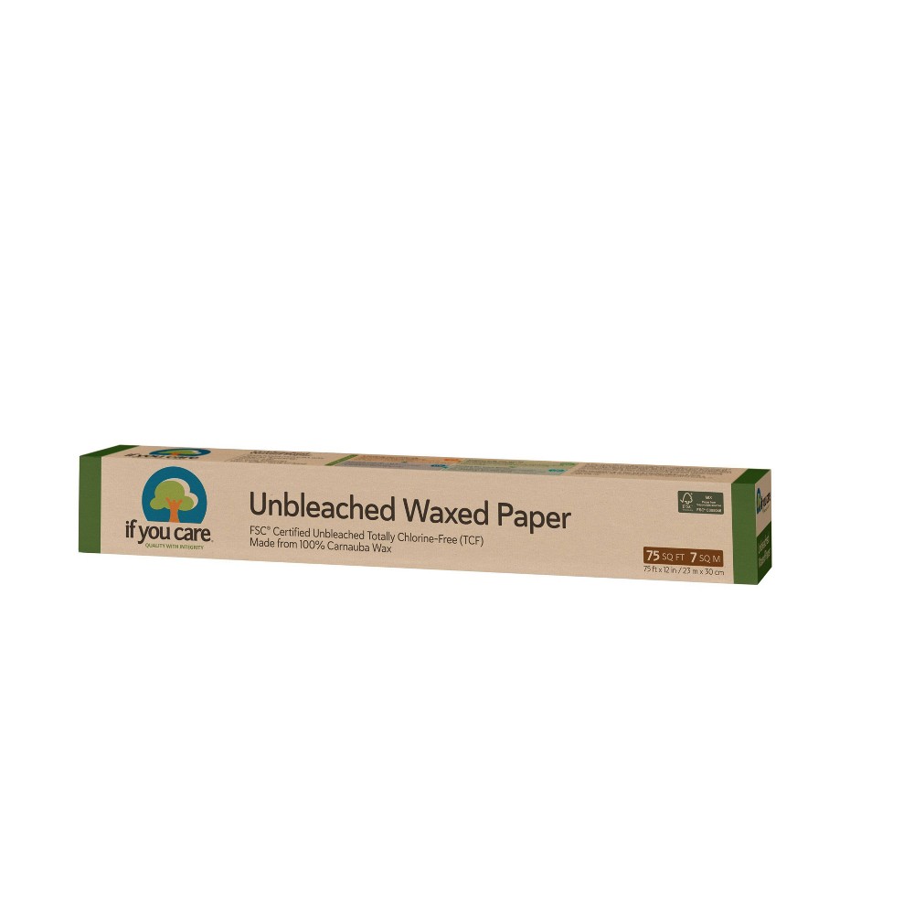UPC 770009250255 product image for If You Care Wax Paper Food Wraps - 75 sq ft | upcitemdb.com