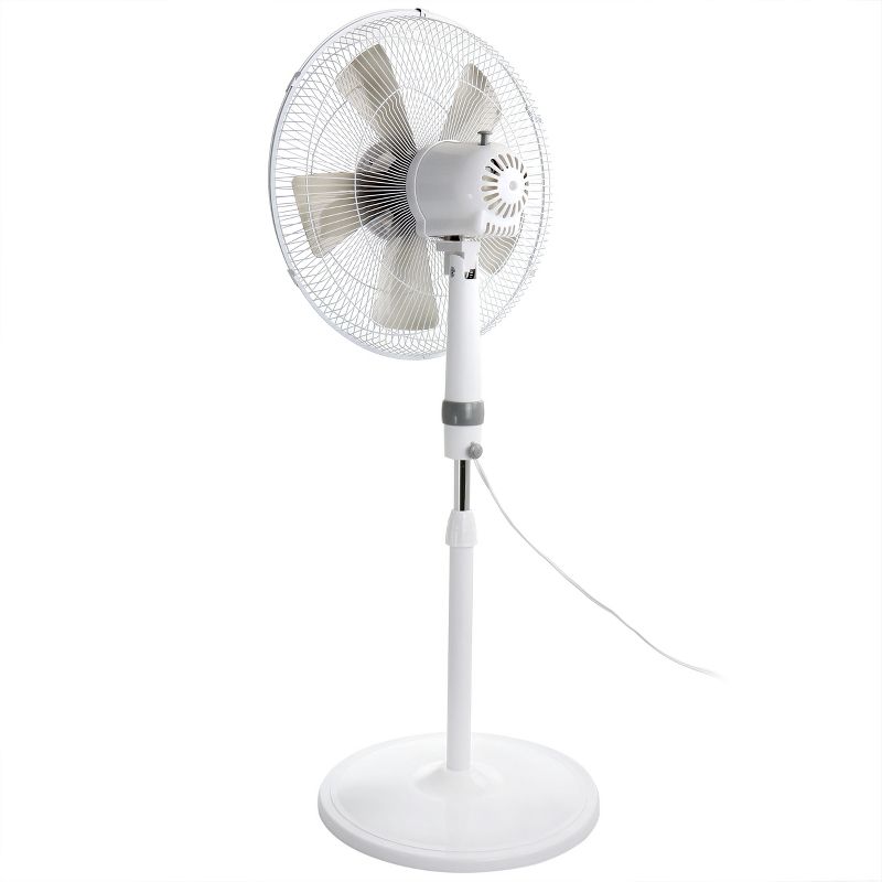 Holmes Oscillating 16 Inch Blade Stand Fan with Metal Grill, 5 of 6