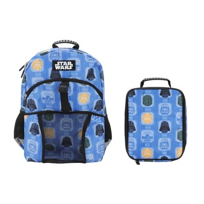 16” Backpack & Lunch Box Set For School And Travel