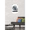 Trends International NFL Las Vegas Raiders - Drip Helmet 20 Unframed Wall Poster Prints - 2 of 4