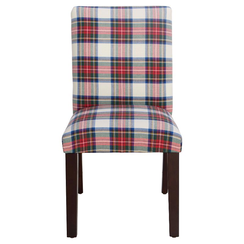 Skyline Furniture Hendrix Dining Chair in Plaid, 3 of 14
