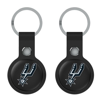 Keyscaper NBA Western Conference Teams Insignia Black Airtag Holder 2-Pack