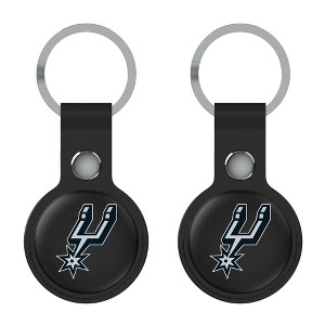 Keyscaper NBA Western Conference Teams Insignia Black Airtag Holder 2-Pack - 1 of 4
