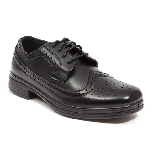 Boys dress hot sale shoes wide