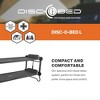 Disc-O-Bed Youth Double Cot Kid-O-Bunk, Modular for Bunk Beds, Dual Cots, or Bench with 2 Carry Bags - 3 of 4