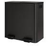 2 x 10.6 Gallon Stainless Steel Dual Trash Can, Step-On Kitchen Recycling Bin Combo with Lids and Inner Buckets - 2 of 4