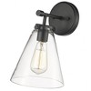 Millennium Lighting Aliza 1 - Light Vanity in  Matte Black - 3 of 4