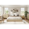 Minimalist Wood Platform Bed Frame Twin Size - No Box Spring Needed, Low Profile Full Floor Contact, Sturdy Slats, No Headboard - 3 of 4