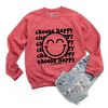 Simply Sage Market S.W.Smiley Choose Happy Smiley Face Sweatshirt - 3 of 4