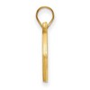 Black Bow Jewelry 14k Yellow Gold Plated Sterling Silver Pittsburgh Panthers NCAA Pendant - 2 of 4