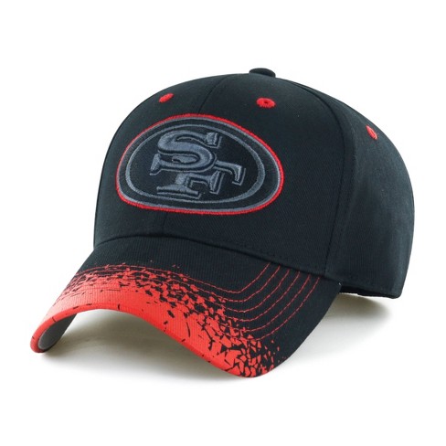 NFL San Francisco 49ers Black Spray Hat