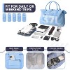 Hachikiko Grass Weekender Travel Bag - Airplane Friendly Gym Duffle for Men & Women, Overnight Bag with Trolley Sleeve - 3 of 4