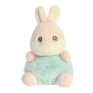 ebba Lil Biscuits 6.5" Baby Rabbit Pink Stuffed Animal - 1 of 4