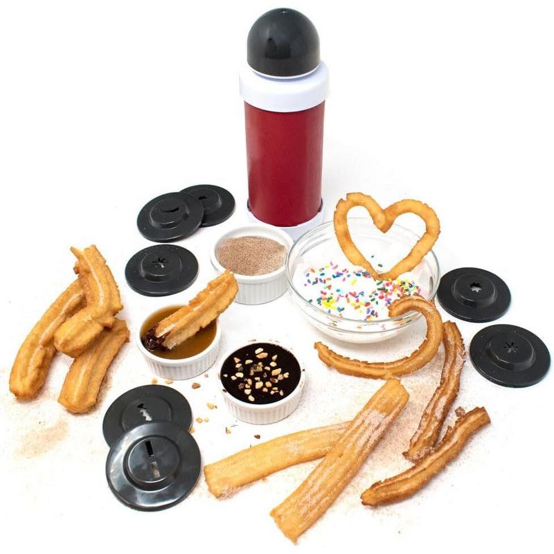 Norpro Churro Maker, Makes 8 Different Shapes, 1 of 7