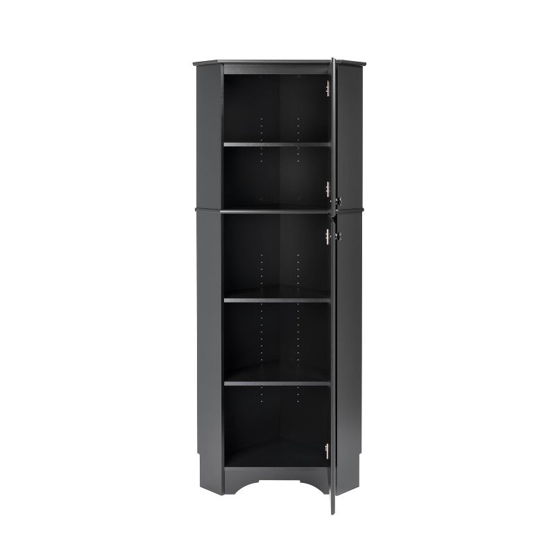 Elite Tall 2 Door Corner Storage Cabinet - Prepac, 5 of 10