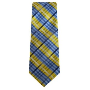 Men's Plaid 3.5 Inch Wide And 62 Inch X-Long Woven Neckties - 1 of 4
