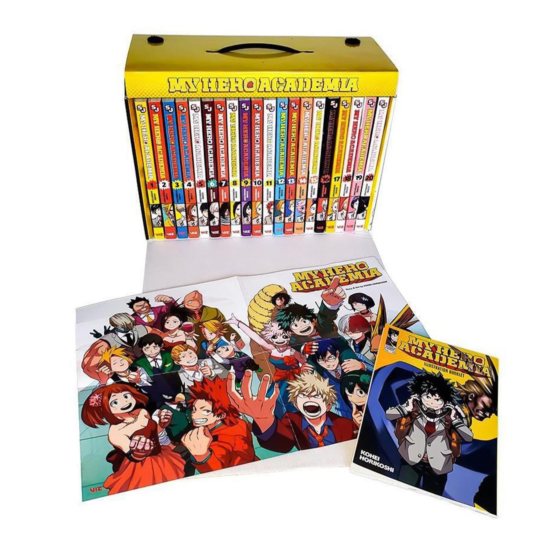 Viz Media My Hero Academia Box Set 1: Volumes 1-20