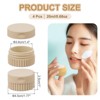 Unique Bargains Silicone Cream Leakproof Travel Decorative Jars 0.68oz 4 Pcs - 2 of 4