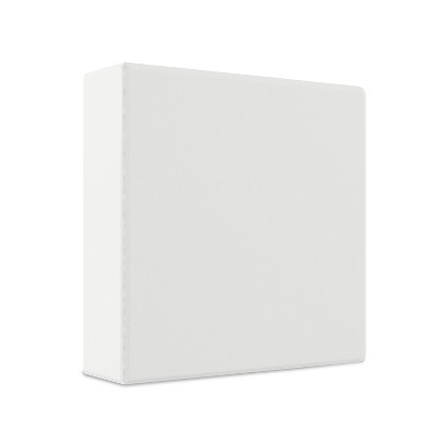 Staples 3" Simply View Binder with Round Rings White 6/Pack 23743/21691